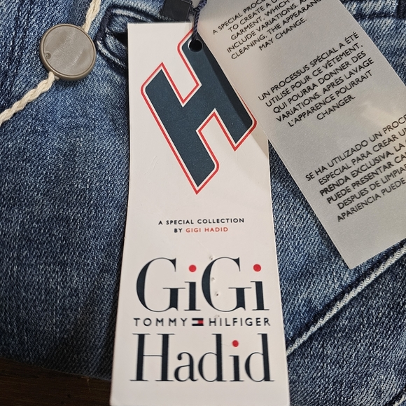 Tommy Hilfiger W/ Gigi Hadid Venice High-Waisted Skinny Jeans Size 26 NWT - Picture 14 of 16